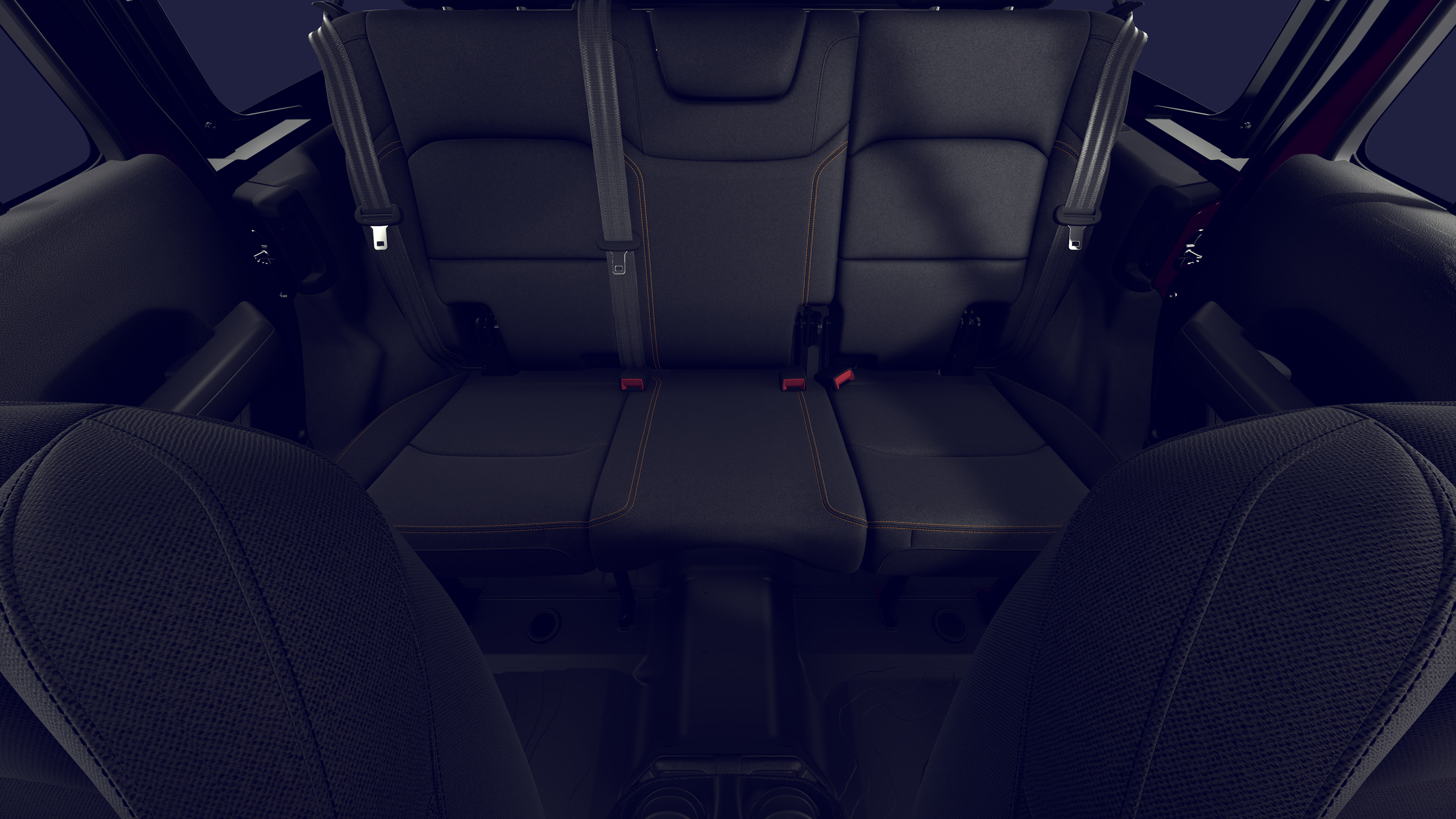 2026 Jeep Wrangler — rear three-quarter view