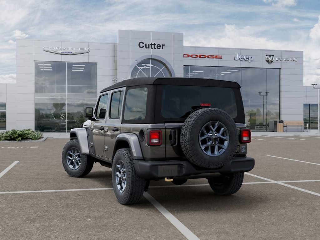 2026 Jeep Wrangler — rear three-quarter view