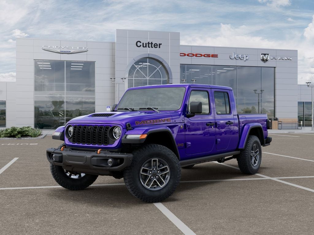 2026 Jeep Gladiator GLADIATOR MOJAVE X 4X4 in Reign Exterior Paint — front three-quarter view
