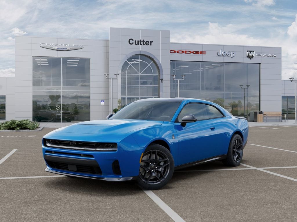 2026 Dodge Charger CHARGER SCAT PACK 2-DOOR AWD in Bludicrous Exterior Paint — front three-quarter view
