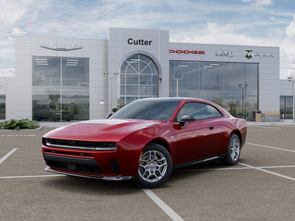 2026 Dodge Charger CHARGER R/T 2-DOOR AWD in Redeye Exterior Paint — front three-quarter view