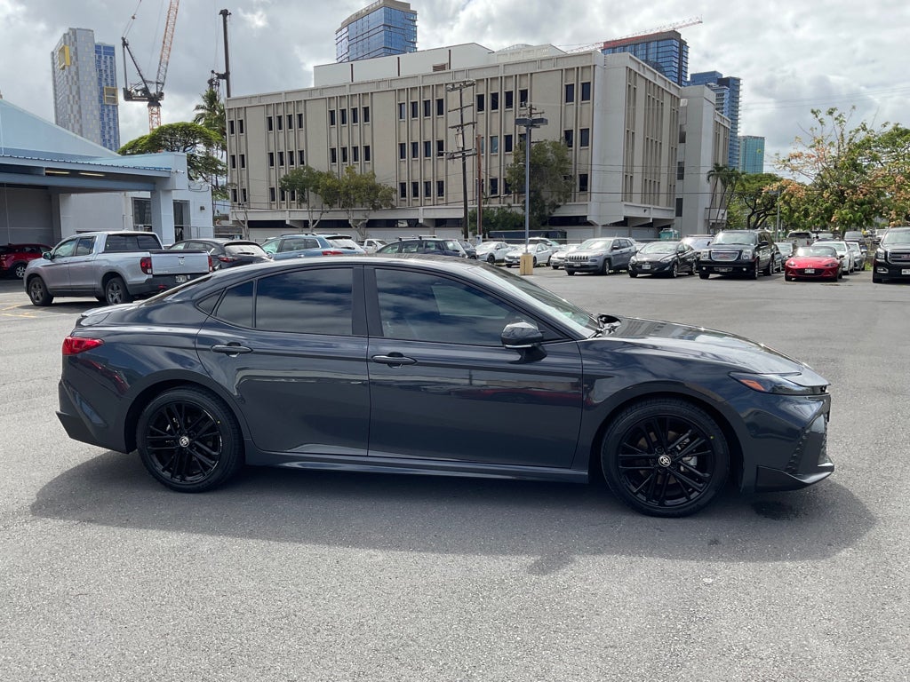 2025 Toyota Camry — rear three-quarter view
